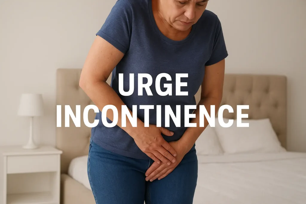 how to manage urge incontinence Basingstoke symptoms