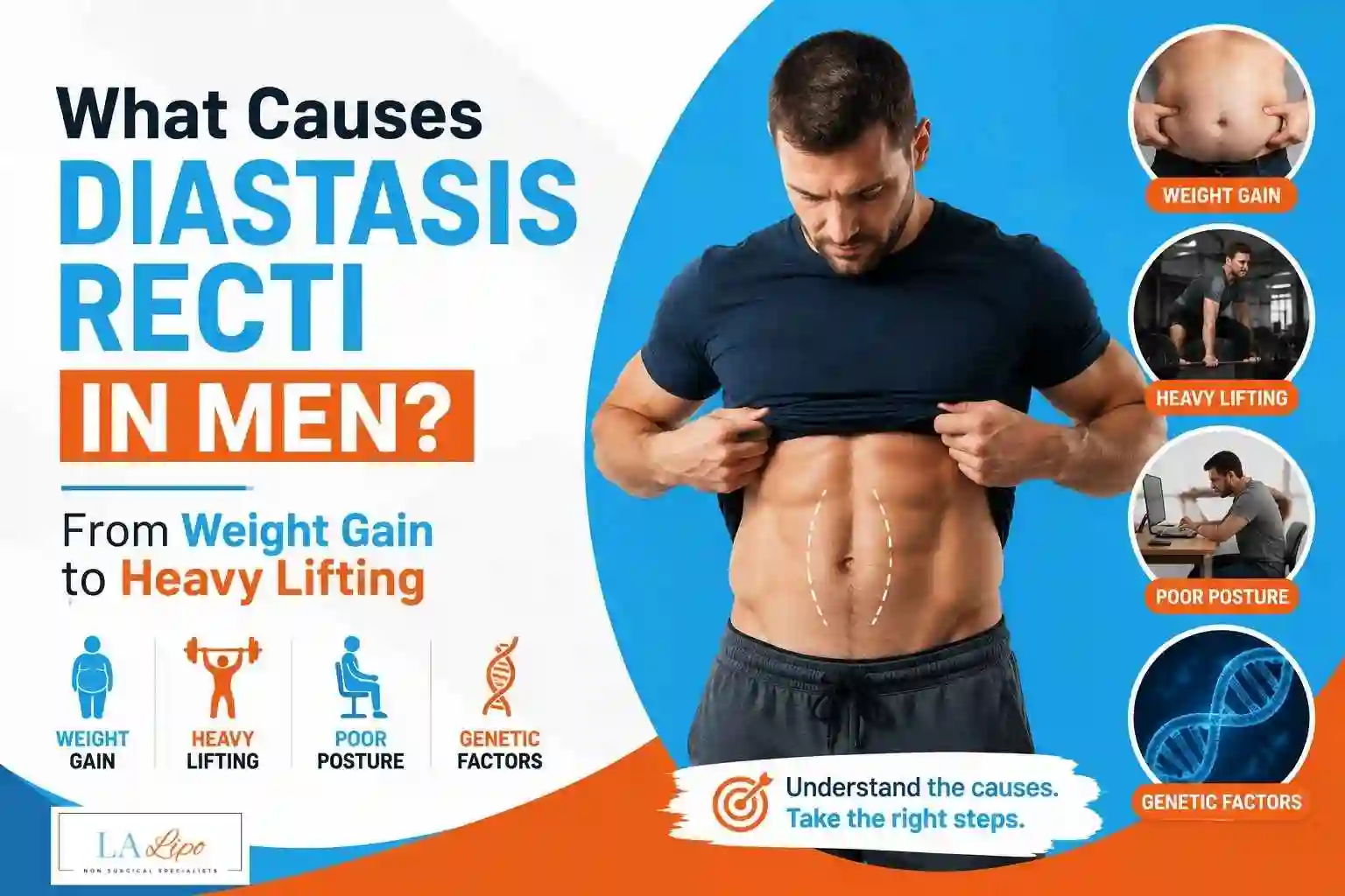 What Causes Diastasis Recti in Men? From Weight Gain to Heavy Lifting Basingstoke